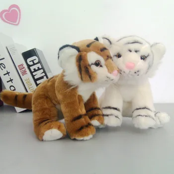 

35cm NEW Creative Personality Simulation young tiger Pillow Plush Toy kawaii cute Plush doll for birthday gift toys for children