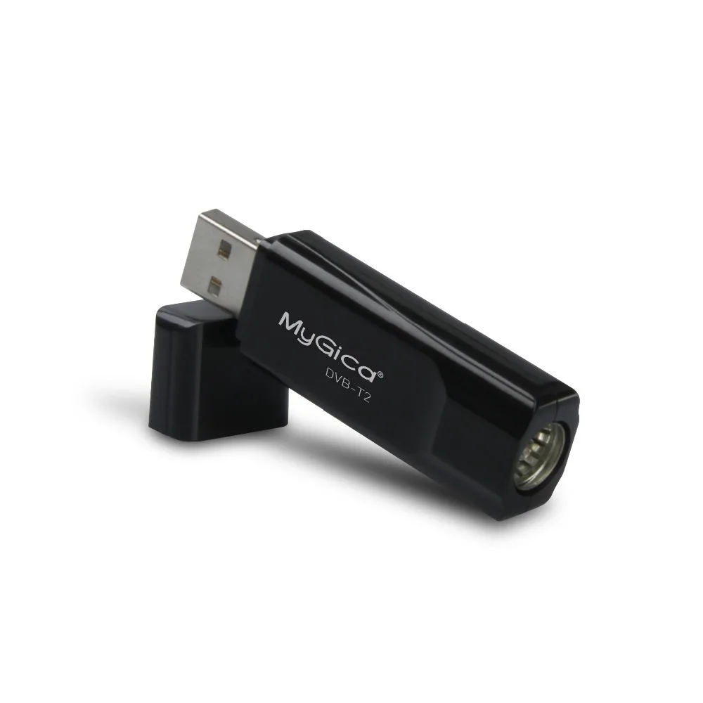 DVB-T2 GENIATECH MyGica USB ТВ-тюнер T230C DVB-C T2 DVB-T HD TV с лицензией для России, Таиланд, Колумбия, Европа Win10