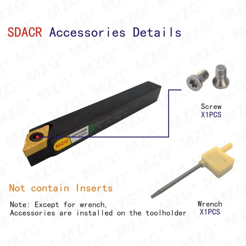 Mocask SDACR2020K11 держатели инструментов SDACR резак токарный станок с ЧПУ Арбор обработка внешних токарных инструментов Держатели