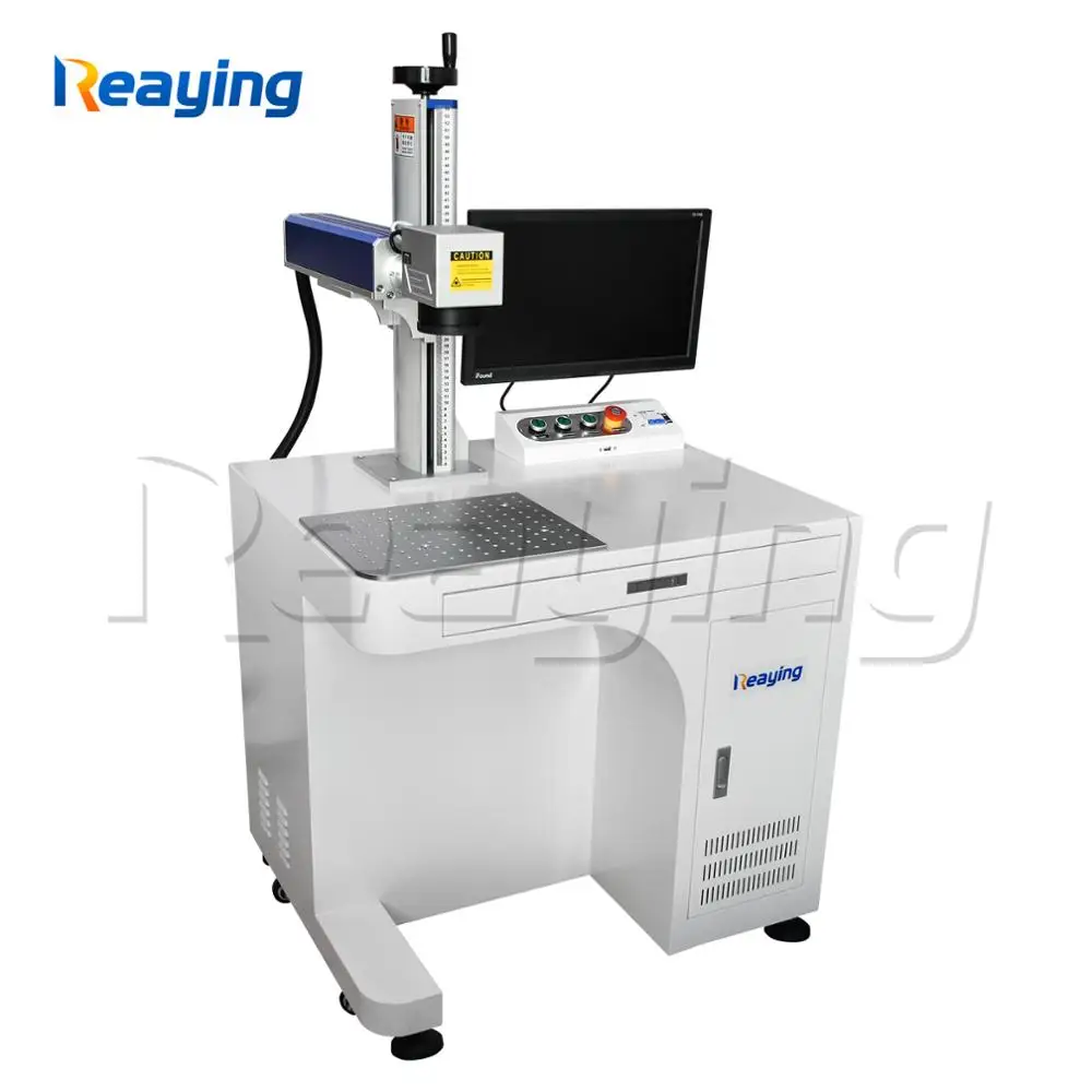 

20W 30W 50W portable mini fiber laser marking machine cnc fiber laser engraver for label jewelry