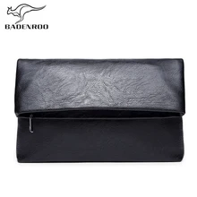 Badenroo Hot Sale Men bag Simple Envelope Clutch Bag Wallet Handy Bag Brand Leather Handbags Day Clutches Male Large Purses Sac fashion crocodile pattern women s bag brand design envelope day clutch bag pu leather big purses and handbags