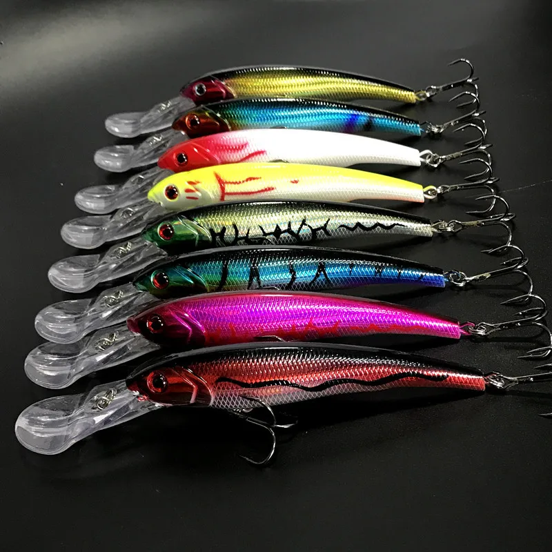 Big Game Глубоководной Рыбалки Minnow приманки 16 5 см/29 гр Океаническая лодка Троллинг