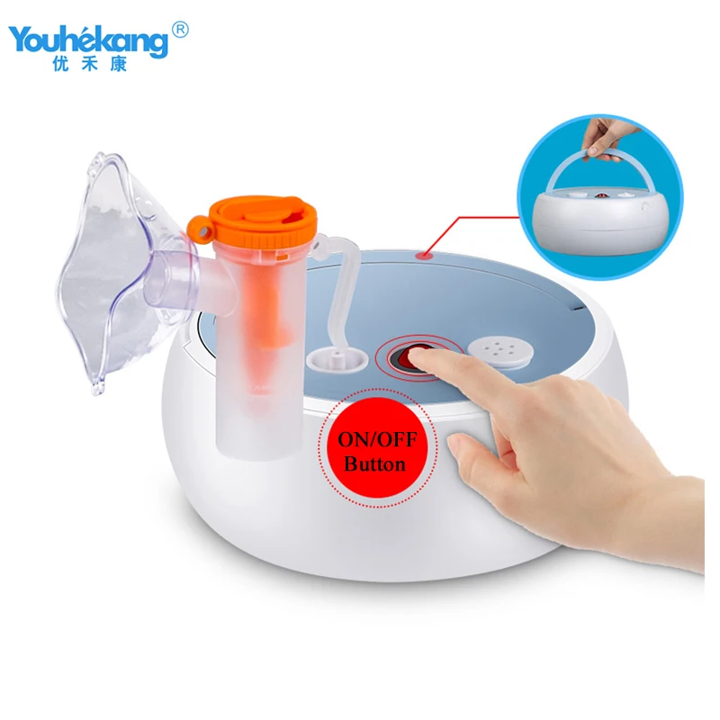  Youhekang Portable Nebulizer Inhaler Kid's Medical Atomizer Home Equipment Nebulizer Compressor Adj