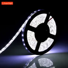 Cool White LED Strip 5050 SMD 5M 60LEDs/m DC 12V Waterproof Flexible Lamp Band Ribbon Tape LED Light Strip for Home Decoration