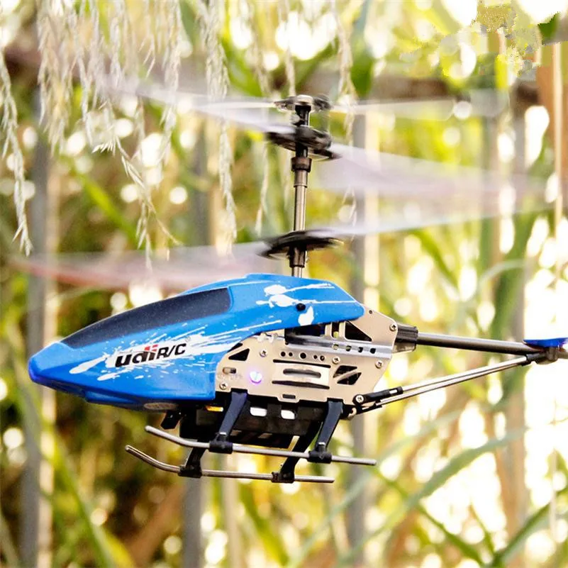

mini rc helicopter U822 6-Axis Gyro 3.5CH 2.4G remote control rc quadrocopter with LED light model plane for children as gift to