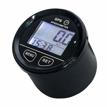 

1pc car White Backlit Digital GPS Speedometer with Mounting Kits high quality DC 10-24V GPS Speedometer accessories For UTVs