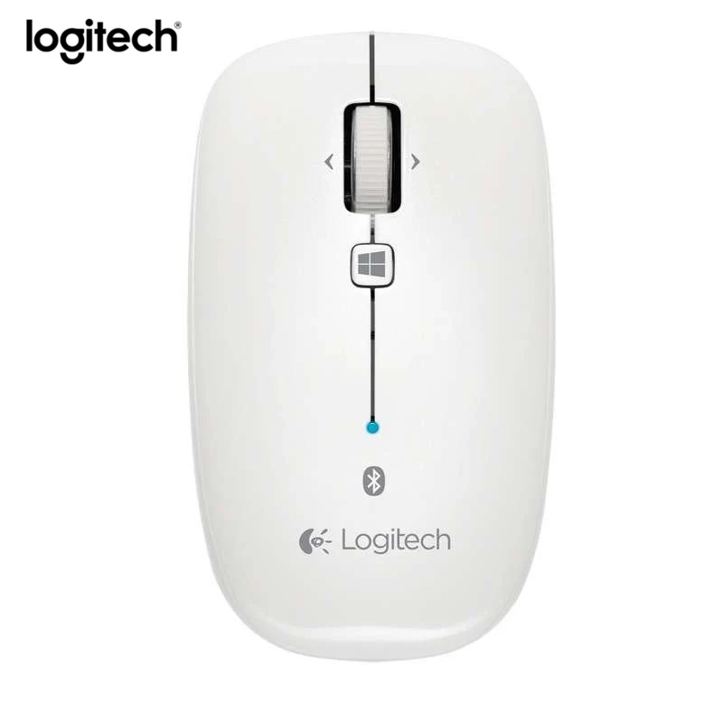 Logitech m558 Bluetooth Беспроводной Мышь игровой Мыши компьютерные оригинальный 1000 точек/дюйм Оптический Эргономичный компьютер Мышь для mac