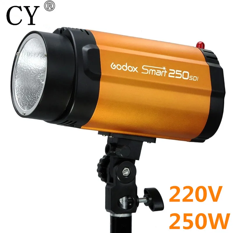 

250W 220V Godox Smart 250SDI Photography Studio Mini Strobe Flash Light Photo Studio Photographic Lighting High Quality