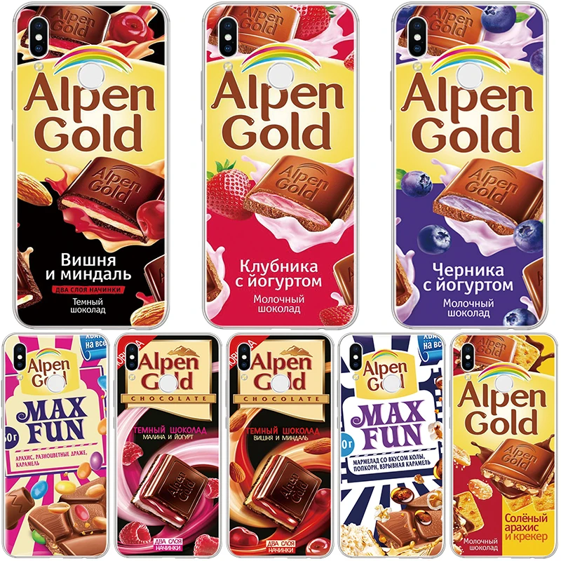 

For Huawei Mate 20 10 P20 P30 Pro P10 P8 P9 Lite 2017 Phone Case Silicone Funny Chocolate Russian For Huawei P Smart Z Plus 2019