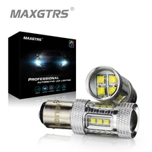 2x S25 1157 30 Вт 50 Вт 80 Вт BAY15D Cree Chip XBD светодиодный светильник лампы P21/5 Вт Автомобильный задний запасной тормозной светильник, сигнальный светильник для парковки