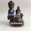 20Pc Incense Cones + Burner Creative Home Decor The Little Monk Small Buddha Censer Backflow Incense Burner Use In Home Teahouse ► Photo 2/6