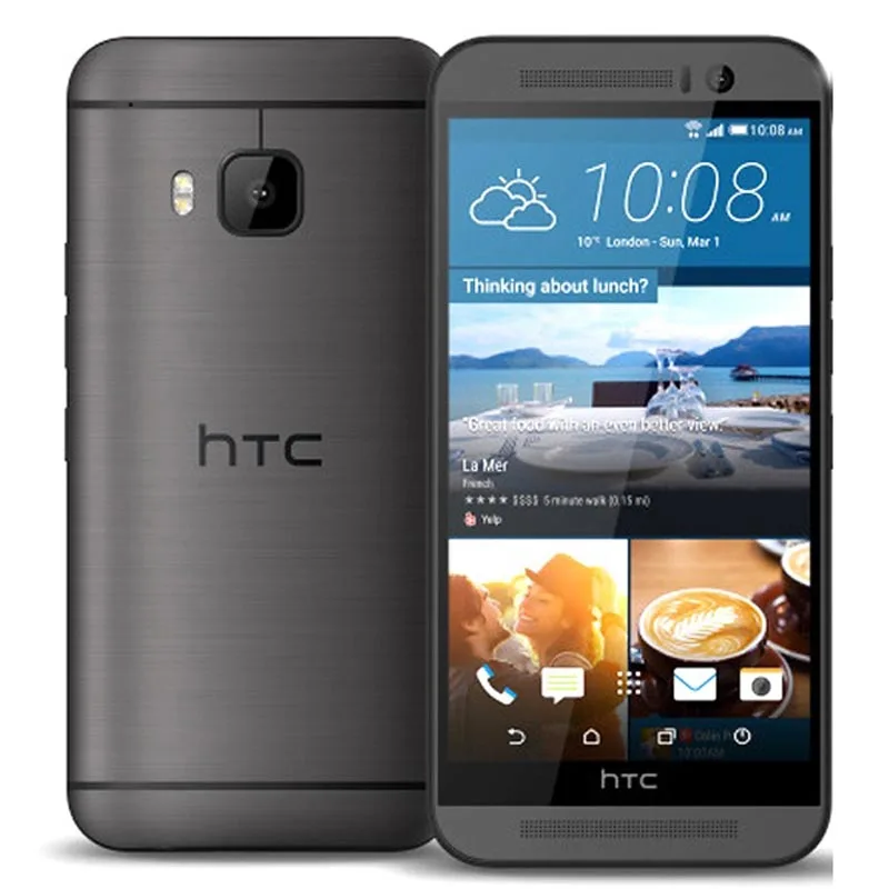 Мобильный телефон htc One M9 Android Восьмиядерный 5,0 дюймов 3 Гб/32G 4G LTE 20MP wifi gps разблокирован - Цвет: Grey color