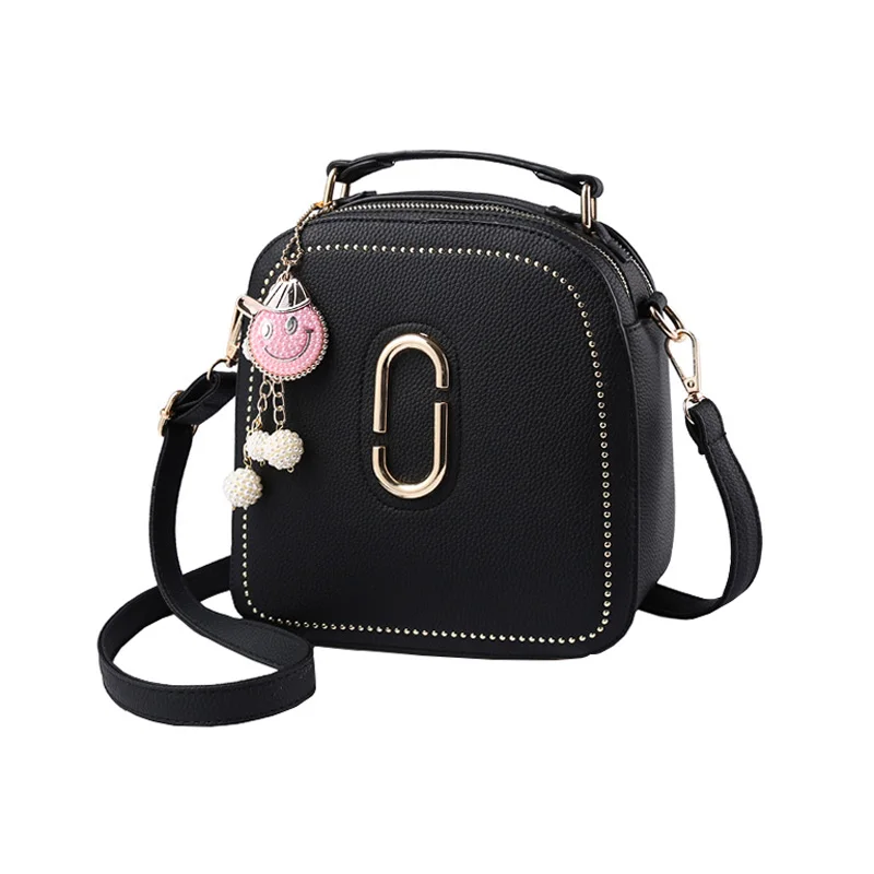 

Mnee Leather Women Handbag Vintage Shoulder Bag for Lady Casual Women Mid-sized Structured Bags Durable Crossbody Bag 2018 New