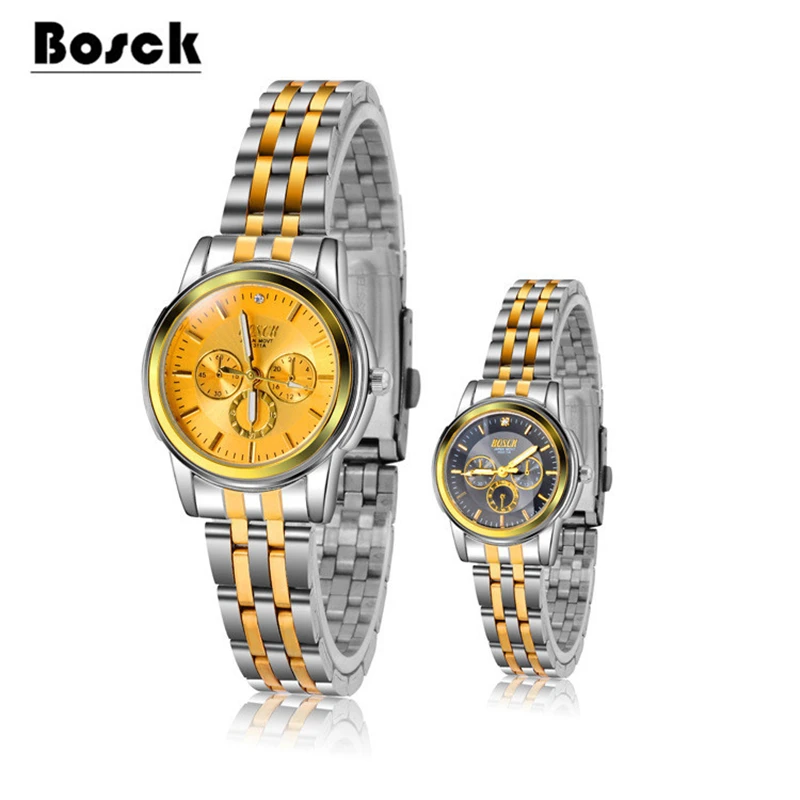 

Table true three multi-faceted men's watch multi-function quartz watch