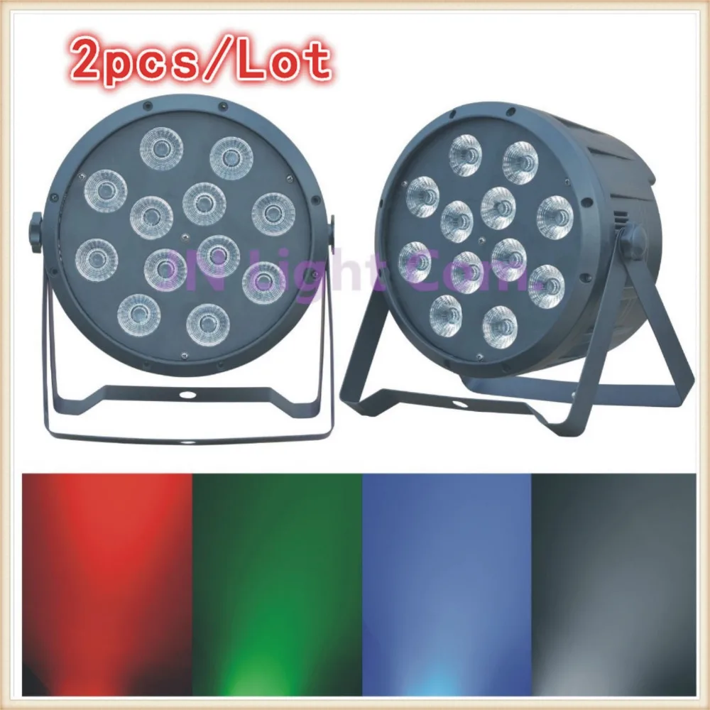 

2pcs/lot 12*12W RGBW 4IN1 LED Par Light/DMX DJ Equipments Controller KTV Bar Wedding Party Disco Stage Led Par Light