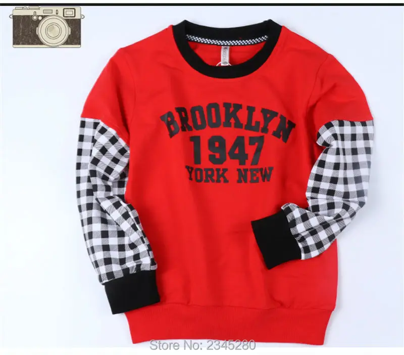 T-Shirt For Boy Sweater Ruffle Raglan Shirts Child Bobo Choses The Boys Clothes Kids Tees Children Tops Teenage Boys Clothing 14