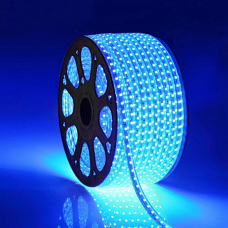 Гибкая Водонепроницаемая светодиодная лента 2835 SMD 120 В переменного тока с
