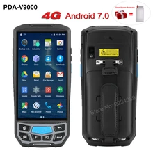 5,0 1D/2D QR Barcode Scanner NFC WIFI PDA Android 7,0 5 Zoll Drahtlose Tragbare Bar Code Rearder Handheld POS-Terminal