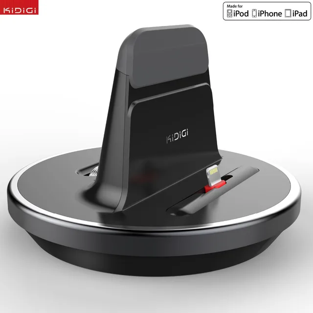 kidigi mfi certified omni case compatible charger cradle dock iphone dock that works with case