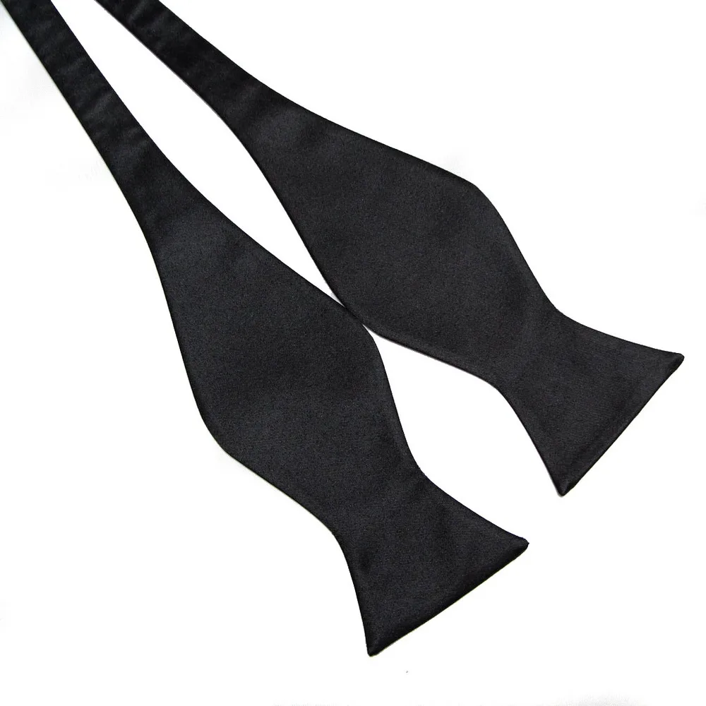 Мужской галстук бабочка с открытым бантом однотонный 2019|butterfly necktie|tie butterflyself bowtie |