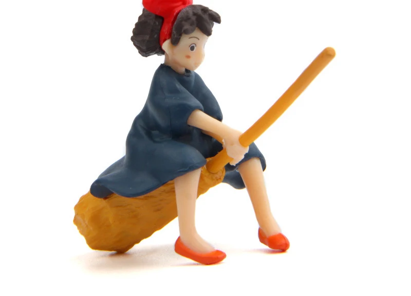 Kiki JiJi Black Cats Action Figures Japan Anime Kiki's Delivery Service Model Dolls Decor Figurines Toys Landscape Cartoon Gifts_17