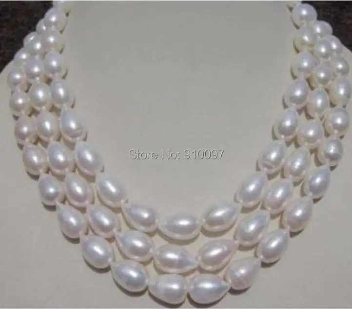 

LHX5568>>>> 8-9MM WHITE AAA+ SOUTH SEA BAROQUE PEARL NECKLACE 60