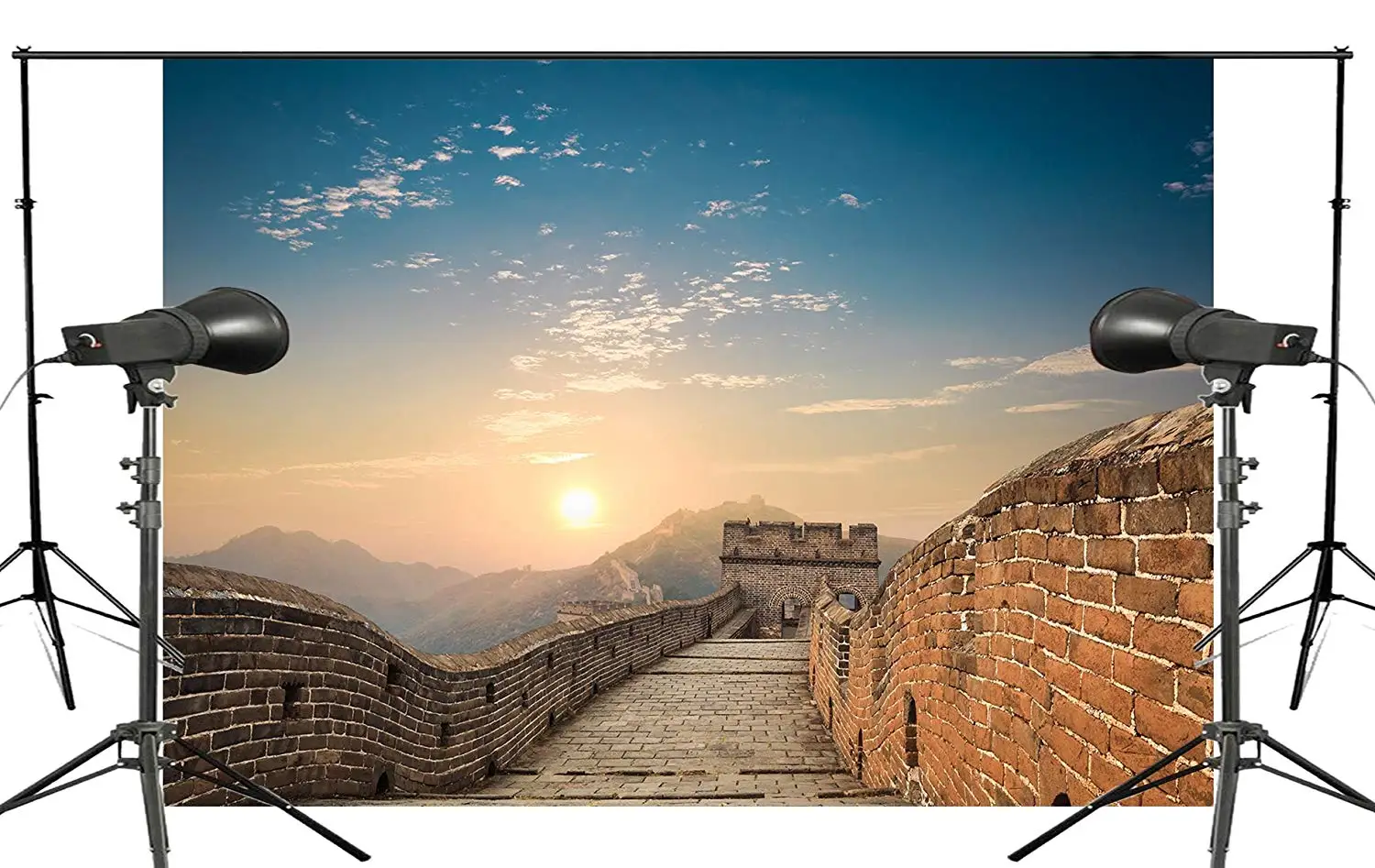 

Majestic Spectacular Great Wall of China Background Natural Scenery Photo Studio Backdrop 150x220cm Photography Backdrops Wall