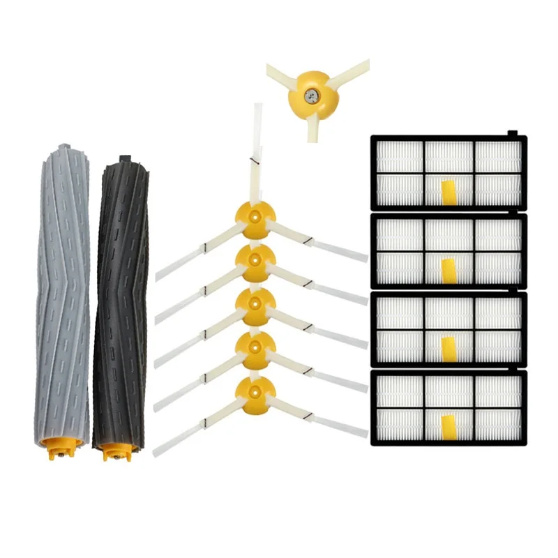 

11Pcs Hepa Filter Tangle-Free Debris Extractor Brush for IRobot Roomba 870 880 980 800 900 Series Robots Vacuum Cleaner Parts