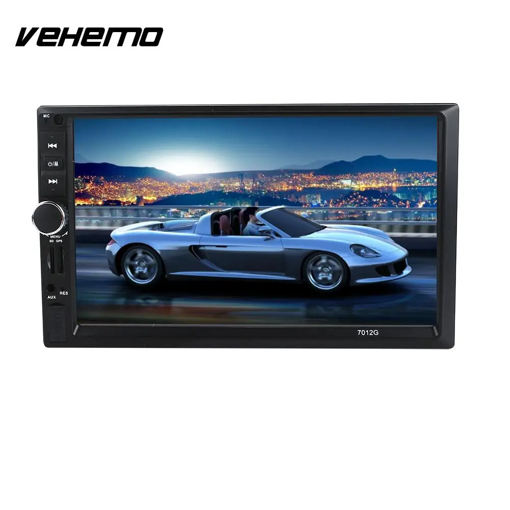 

Vehemo 7" GPS Navigation Function Car MP5 Player Video Player Audio Multimedia Player MP5 Radio Flexible Car Stereo