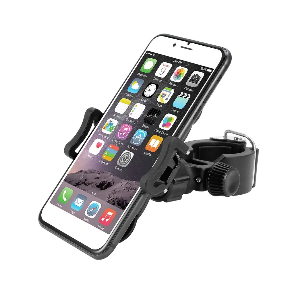 Universal Bike Bicycle Handlebar Mount Holder With Adjustable Phone