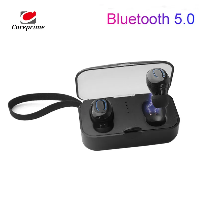 

Coreprime T18S Bluetooth Earphone V5.0 Wireless Earphones Bluetooth Earphones Ear Buds Auriculares Bluetooth Inalambrico