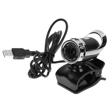 

480P HD Webcam Built-in Microphone with USB 2.0 for Laptop Live Broadcast Video Conference Network Teaching Computer Camera