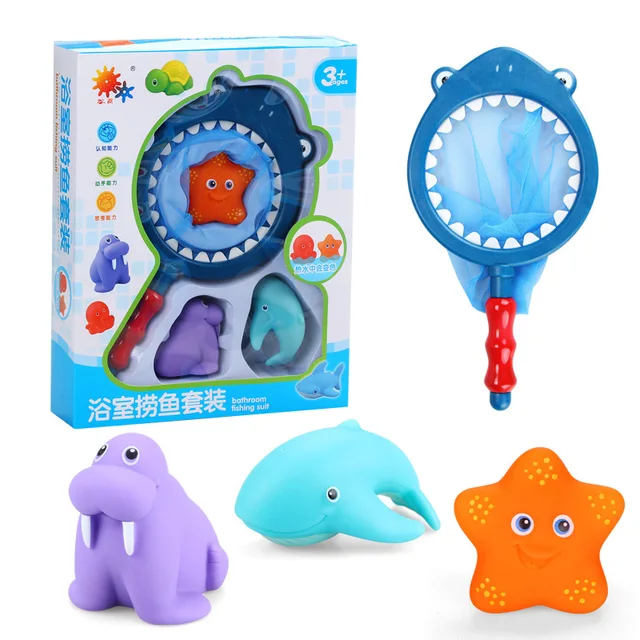 Kids Baby Bath Toys Net Mesh Swimming Pool Water Boys Swim Kids Baby Bath Toys Net Mesh Swimming Pool Water Boys Swim Child Bathroom Accessories