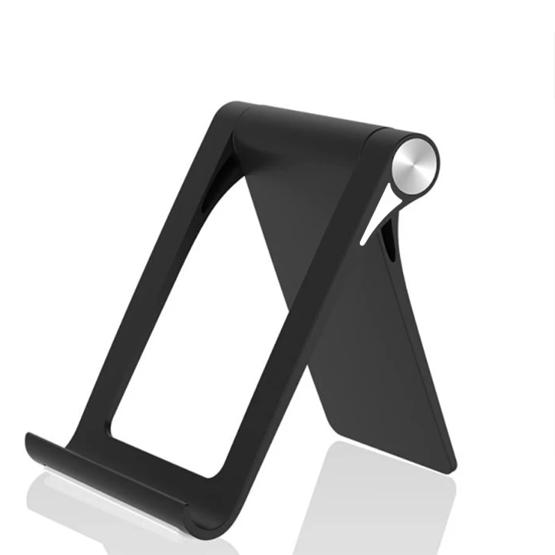 Держатель мобильного телефона для iPhone X XS, регулируемый держатель для телефона на 360 градусов для samsung Galaxy S10, поддержка huawei P30 20 Nova 4 - Цвет: Black