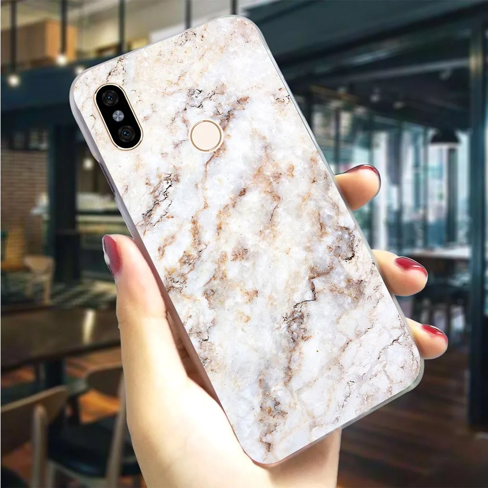 

Hard Case for Xiaomi Redmi 6 Pure Marble Cover for Redmi Note 4X Case 4A 5 Plus 5A Prime 6A 5 6 Pro Back Covers Slim