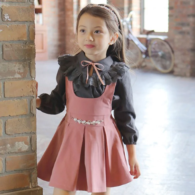 Baby girls Sets Autumn 2016 Fall Infant Girl Sets Clothing Cotton