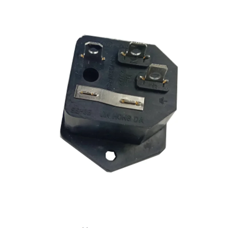 3PIN два в одном IEC320 C14 встроенный разъем адаптера питания выход с предохранителем