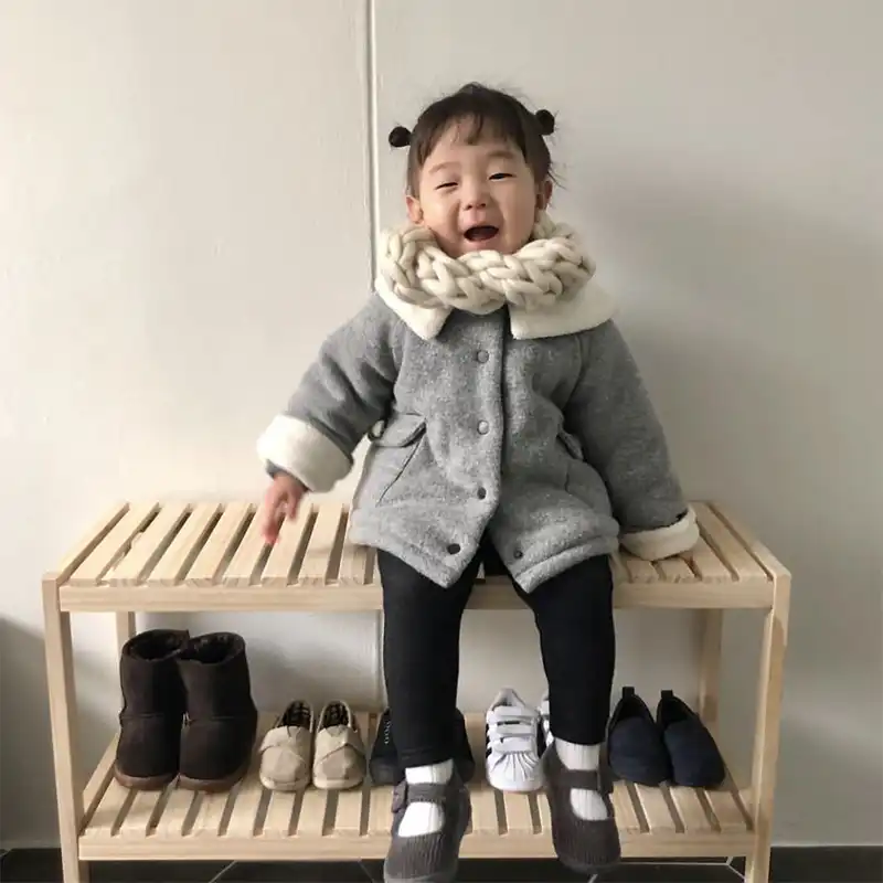 kids shoe bench