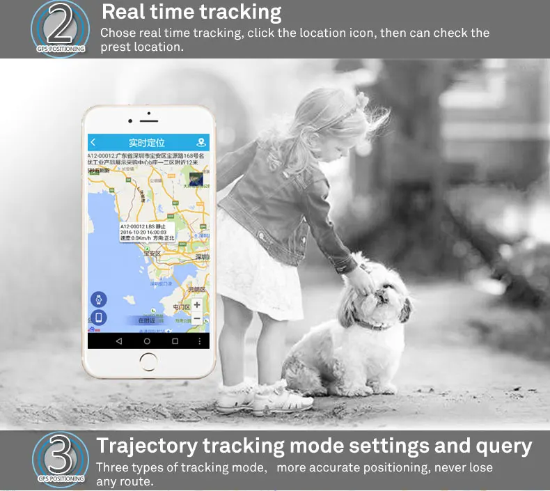 Домашние животные миниатюрное ожерелье gps устройство для определения местонахождения ребенка A12 поддержка gps SOS lbs WI-FI SIM отслеживающий прибор для сигнализации локатор домашних животных A12 для детей старшего питомца