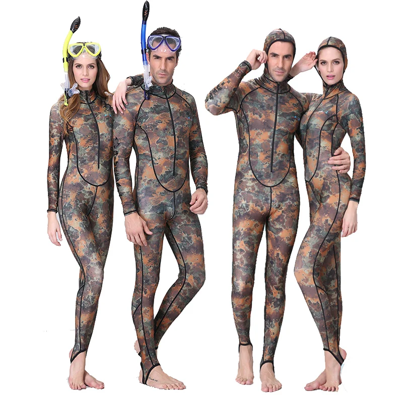 Prix pour Dive & Sail UPF50 + Camouflage Snorkeling Plongée Peau Adulte Rash Guards One-piece Avec Capot Saut Stinger Suit hommes Womenfree Expédition Prix pour Dive & Sail UPF50 + Camouflage Snorkeling Plongée Peau Adulte Rash Guards One-piece Avec Capot Saut Stinger Suit hommes Womenfree Expédition