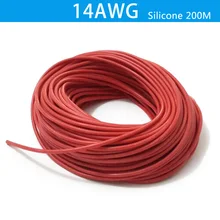 14awg Гибкая силиконовая Провода кабель Мягкий высокотемпературные Луженая Медь силиконовые Провода/силикагель Провода