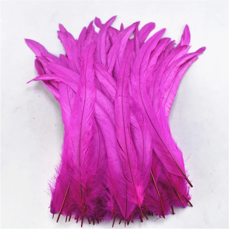 100 шт/партия 25-30 см натуральные хвостовые перья птиц красочные дешевые перья для украшения ремесел рождественское фазанье перо