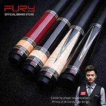 Fury Профессиональный DJ серия бильярдный бассейн Кий комплект 13 мм KAMUI технология наконечника ручной работы палка комплект отличный клен Bliiards