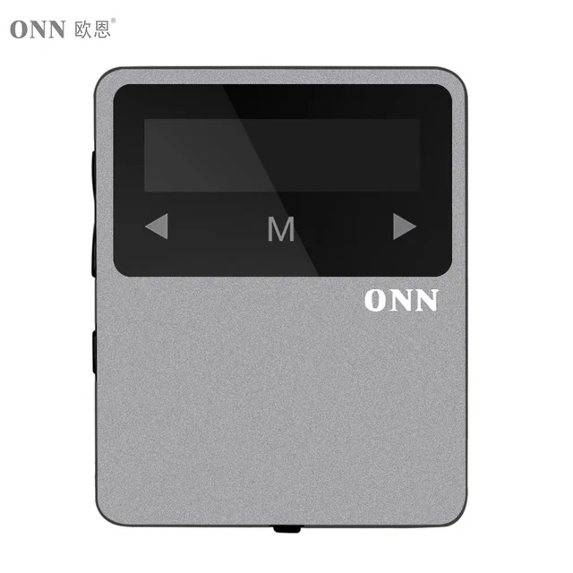 ONN X1 Мини Clip Спорт Mp3-плеер Портативный Музыкальный 8 ГБ Fm-радио Шагомер Multi-funcation 3.5 мм Аудио порт Bluetooth Hi-Fi Плеер