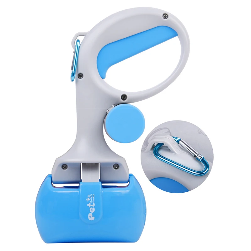 2 в 1 Pet Pooper Scooper+(1 лот = 15 шт.) набор пакетов для какашек для собак, кошек, для уличной уборки отходов, для удаления какашек, для удаления какашек, мешки для мусора