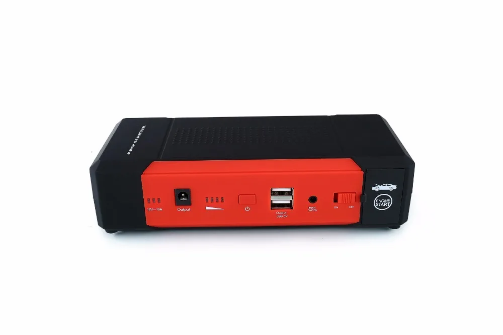 Updated 24000mah 1000A Peak Jump Starter LED Flashlight Power Bank Auto Battery Supply Phone Power