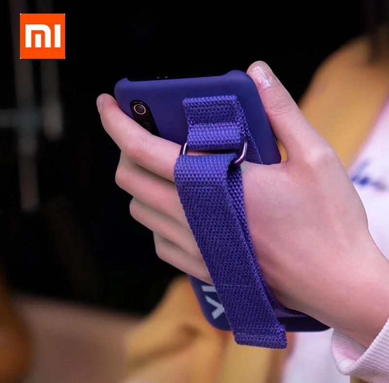 Оригинальный чехол Xiaomi 9 Жесткий из ПК ремешок на запястье кронштейн протектор