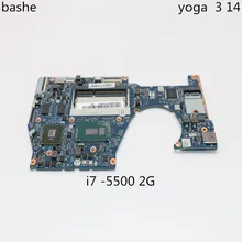 Для lenovo yoga 3 14 материнская плата для ноутбука nm-a381 i7-5500 cpu 940M 2GB Материнская плата тест