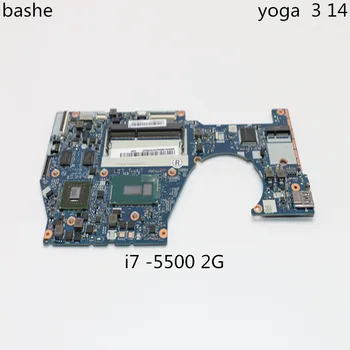 

For Lenovo yoga 3 14 laptop motherboard nm-a381 i7-5500 CPU 940M 2GB motherboard 100% test free shipping