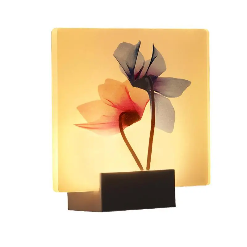 

Appliques Luminaires Murales Wall Light Colorful acrylic Wall Lamp Lights For Bathroom Luminarias De Interior Lighting
